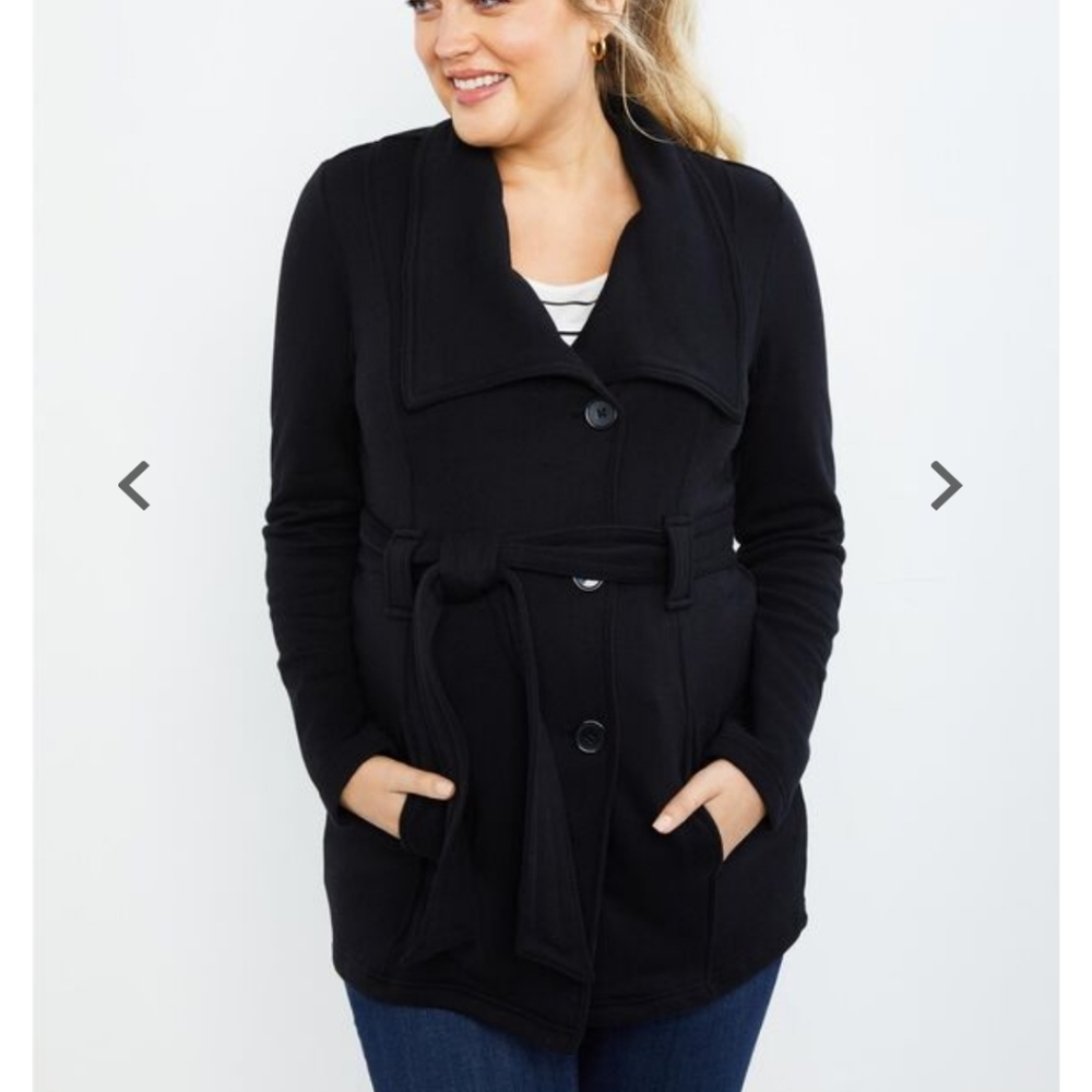 MHM French Terry Peacoat